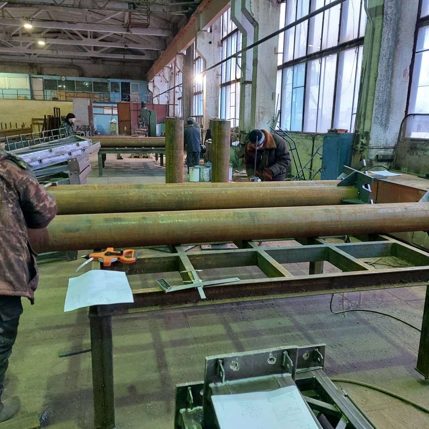 Изготовление металлоконструкций для главного павильона Чкаловской пристани Изготовление металлоконструкций для главного павильона Чкаловской пристани